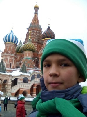 Ишимбайский гимназист побывал на Кремлевской елке