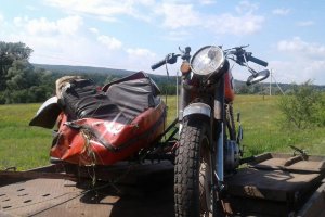 В Ишимбайском районе в аварии погибла 12-летняя внучка мотоциклиста