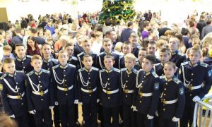 Кадеты Башкортостана побывали на окружной Новогодней елке