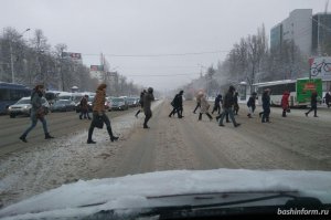 На Башкирию снова надвигается мощный снежный циклон