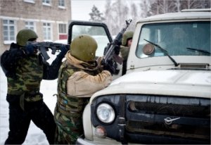 В Ишимбае полиция обезвредила «террористов» и спасла всех «заложников»