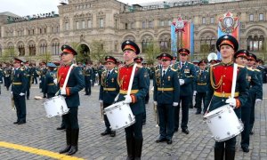 Воспитанники Башкирского кадетского корпуса ПФО посетили репетицию Парада Победы в Москве