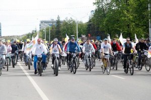 Рустэм Хамитов поддержал программу строительства велодорожек
