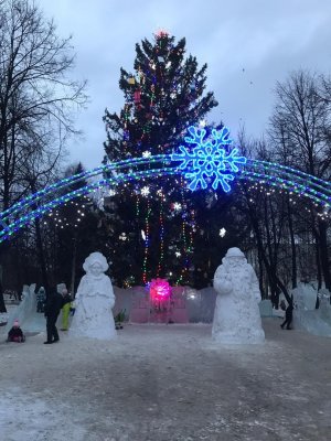 Установленная в Уфе новогодняя елка признана второй по высоте в России   