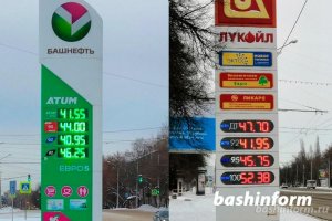 На уфимских заправках компании «Башнефть» и «Лукойл» обновили цены на бензин