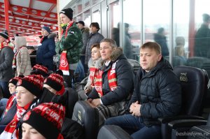 Радий Хабиров впервые пришел поболеть за футбольный клуб «Уфа»